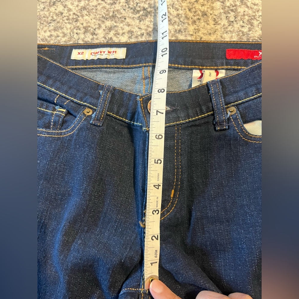 Express Jeans Curvy W31 Regular Rise Boot Cut - Picture 9 of 9